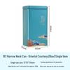 Green Tea Gift Box: Sealed Iron Can Set with Handbag, Large Square Half-Jin Capacity, Empty for Refill