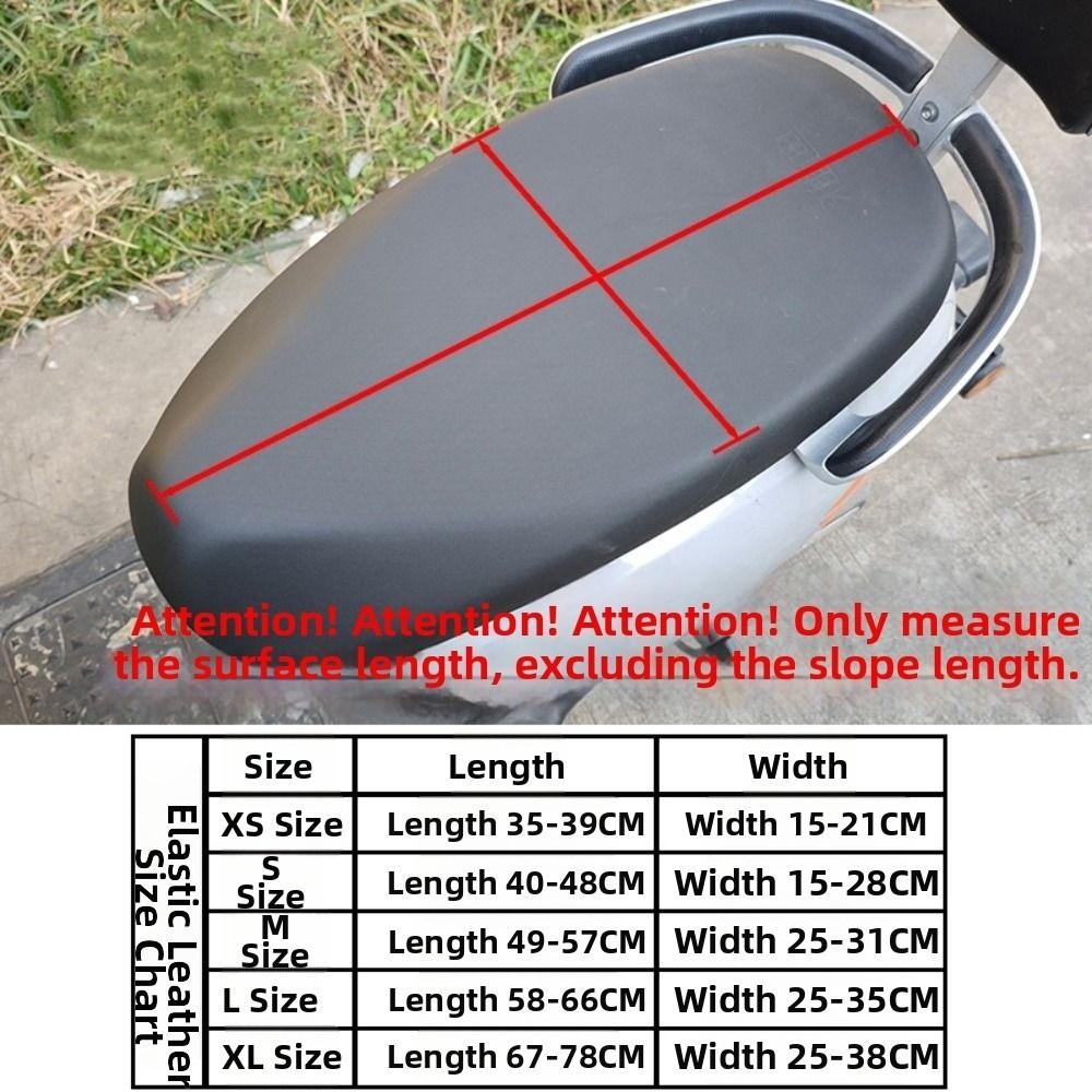 Elastic Electric Bicycle Seat Cover Waterproof Motorcycle Seat Protector  Outdoor Protection