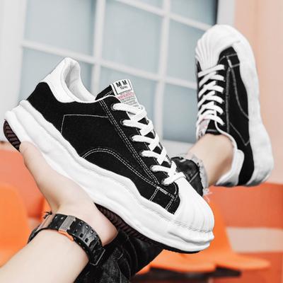 Gleicher Stil Dicksohlige Canvas-Sneaker für Männer und Frauen Frühling/Sommer 2024 Niedrig geschnittene Casual-Sport-Sneaker