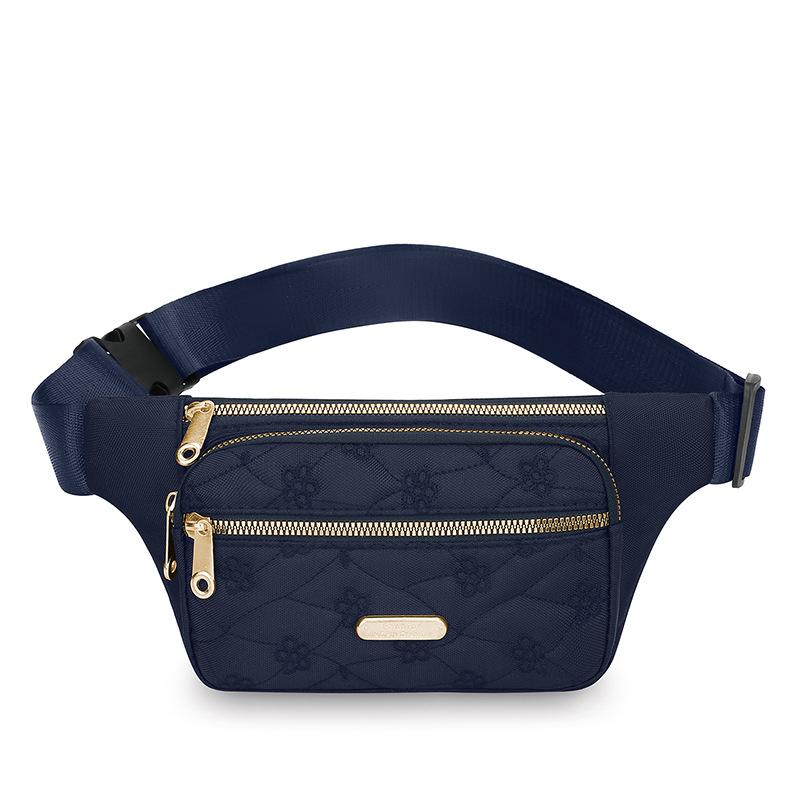 Fashion Purse Multifunctional Sports Men's Wear-resistant Large Capacity Mobile Phone Bag Outdoor Site Business Cashier Shoulder Bag