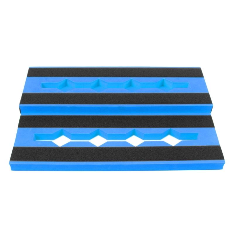 

Guitar Effect Pedal Board Step Design Guitar Accessories Effects Bracket Nonslip Effect Track Board Effect Attachment синий