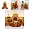 Adorable Capybara Plush Toy Creative Design Soft Pp Cotton Stuffed Animal For Kids