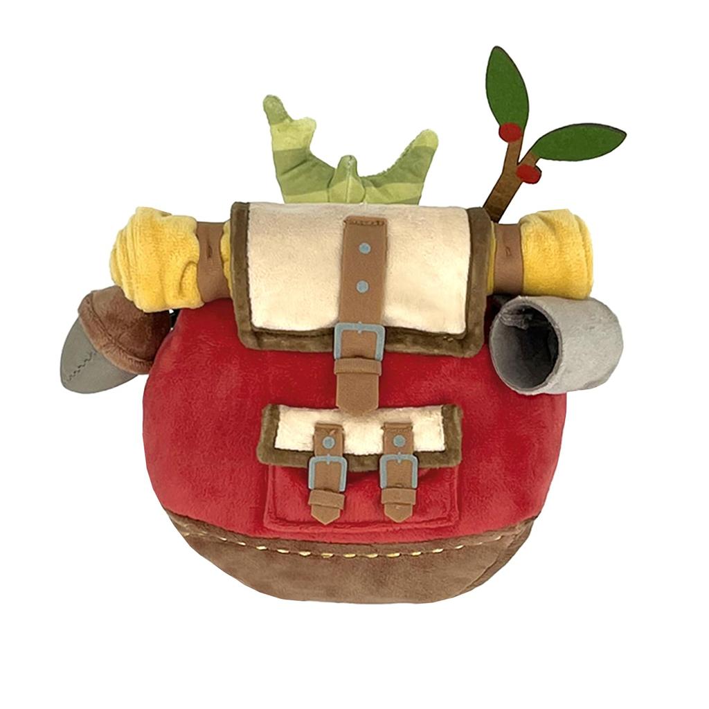 Sanei Boeki The Legend of Zelda Tears of the Kingdom Travel Korlog B W22 X X H17cm Stuffed Toy ZP05 (Red Backpack) D18.5