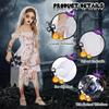 Halloween Witch Ghost Vampire Bride Cosplay Dress, Masquerade Witch Role Play Outfit