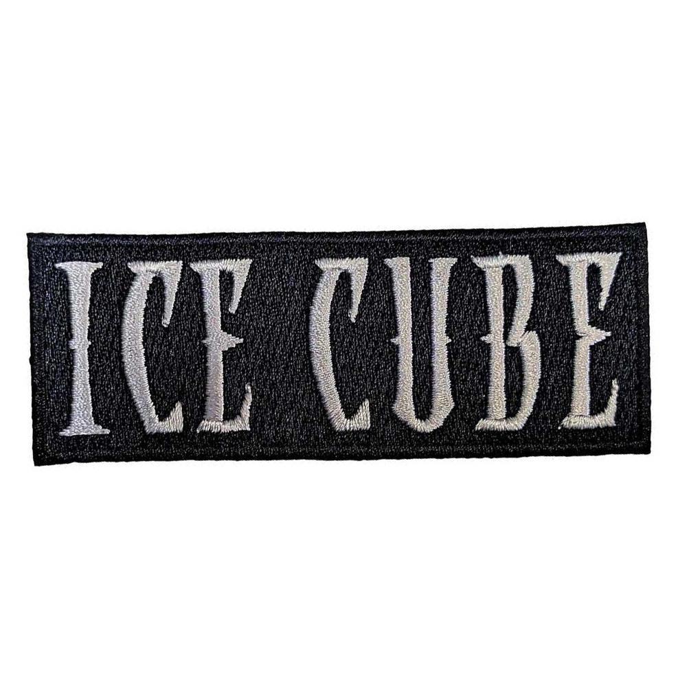 Ice Cube Woven Logo Iron On Patch