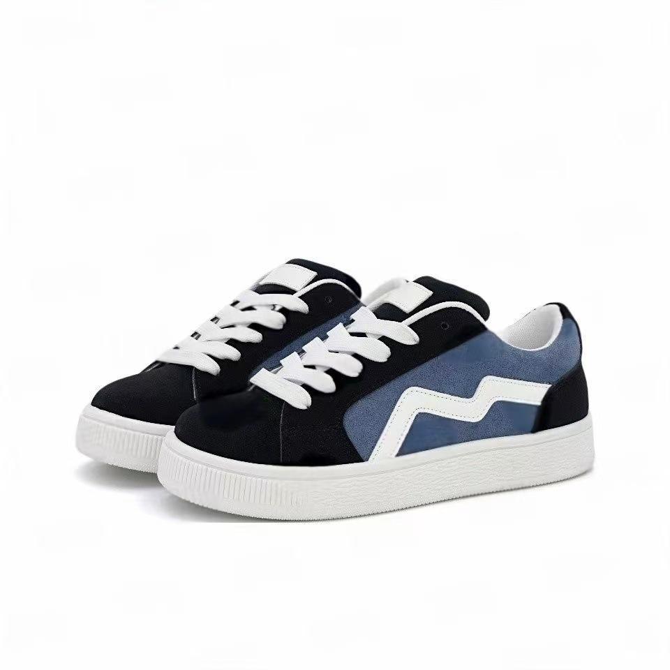 

Original black and blue air force platform German training board shoes, new campus style casual sports shoes 35【foot length 22.5cm】