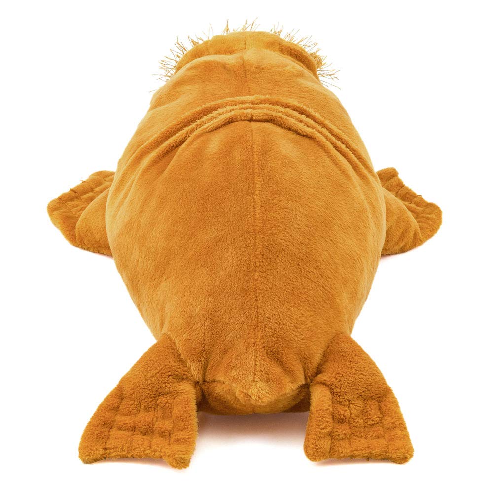 Calorata Walrus Plush Toy Realistic Animal Toy Doll Gift Present Birthday Christmas Present (Large/Reclining Series/Soft Touch) (Twice Measured) /