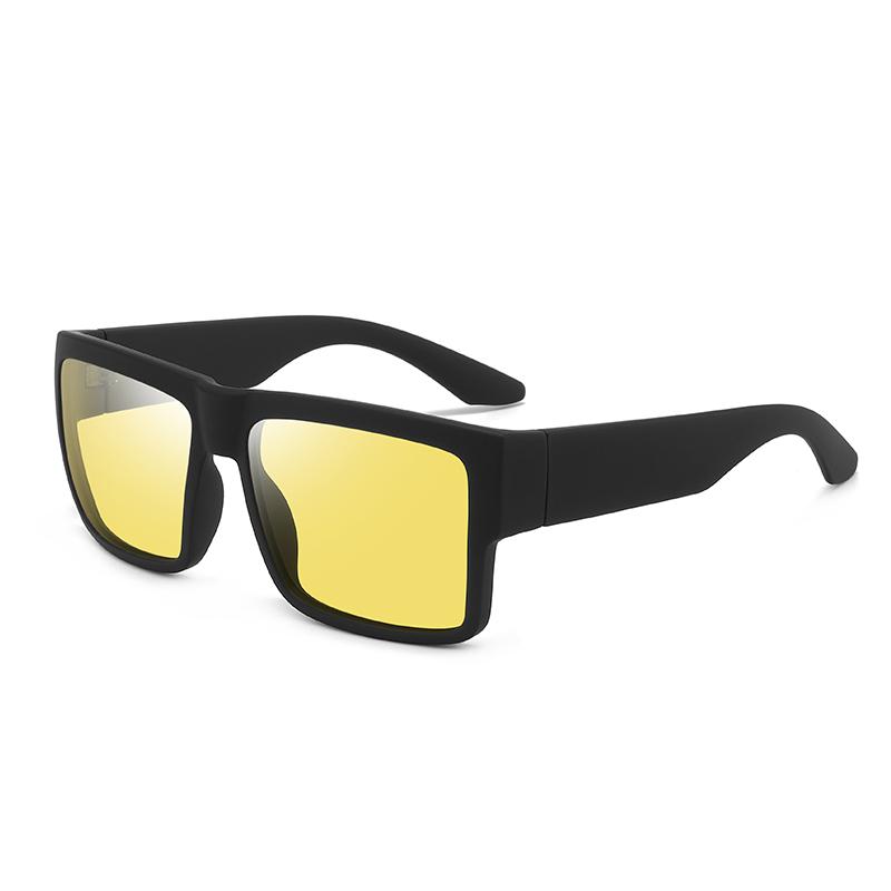 

2026 New Square Polarized Sunglasses For Men Women Fashion Black Frame Traveling Driving Fashion Sun Glass Male Fishing Eyewear With Package