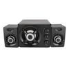 Computer Speaker 2.1 USB Powered Stereo Subwoofer Multimedia Wired Speaker with RGB LED Light for PC Laptop