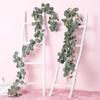 200CM Artificial Eucalyptus Garland Vine Ivy Handmade Fake Wreath Hanging For Home Garden Office Wedding Party Backdrop Arch Wall Decor