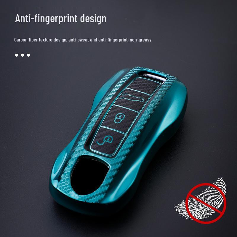 Porsche Key Shell for Macan, Cayenne, 718, Panamera - Key Cover and Chain Modification