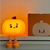Pumpkin Silicone Night Light: Soft Bedside Companion, Sleep Aid & Birthday Gift for Friends
