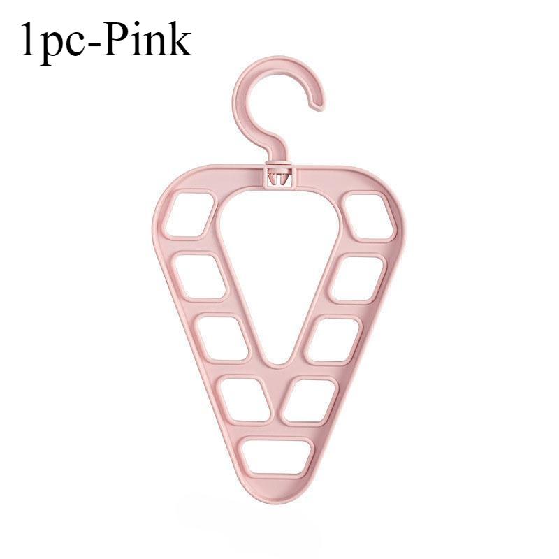 

1/2/3Pcs 9-Hole Magic Clothes Hanger Closet Organizer Space Saving Multi-function Drying Racks Wardrobe Scarf Storage