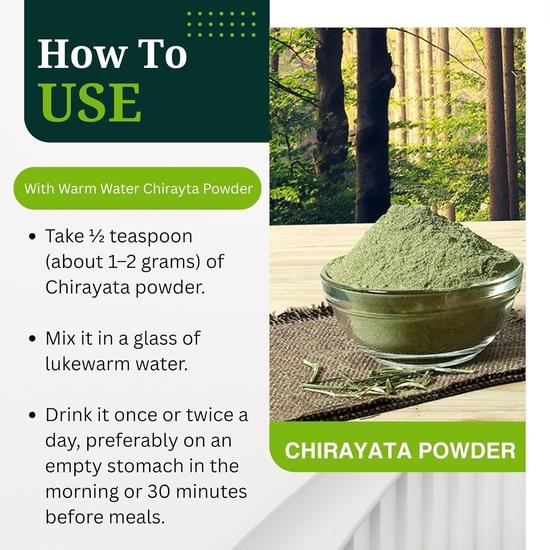 Birju Mahavir Chirayata Bitterstick Swertia Chirata Powder (200 G)