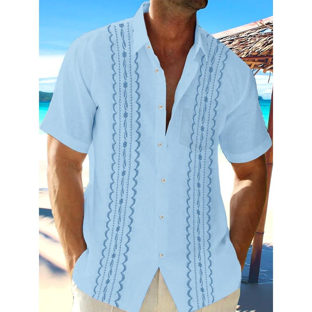 

Летняя гавайская рубашка весна/лето мода мужская рубашка для отдыха на улице прогулки турист пляж принт полностью открытая рубашка с коротким рукавом на пуговицах L