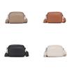 Neue kleine quadratische Tasche mit Litschi-Muster, bequemer Webriemen-Stil, breiter Schulterriemen, kleine Tasche, Umhängetasche für Damen