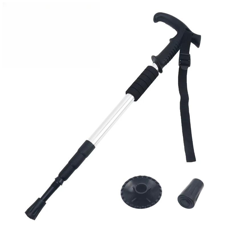 Outdoor Telescopic Hiking Cane Hiking Walking Cane Travel Cane Equipment