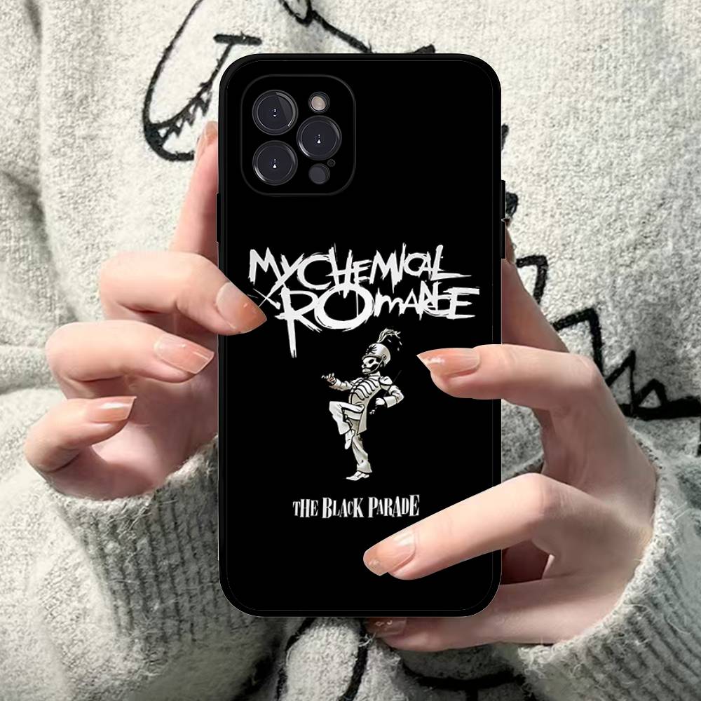 My Chemical Romance Phone Case For IPhone 17 16 15 Plus X 14 11 12 13 Mini Pro Max Mobile Cases
