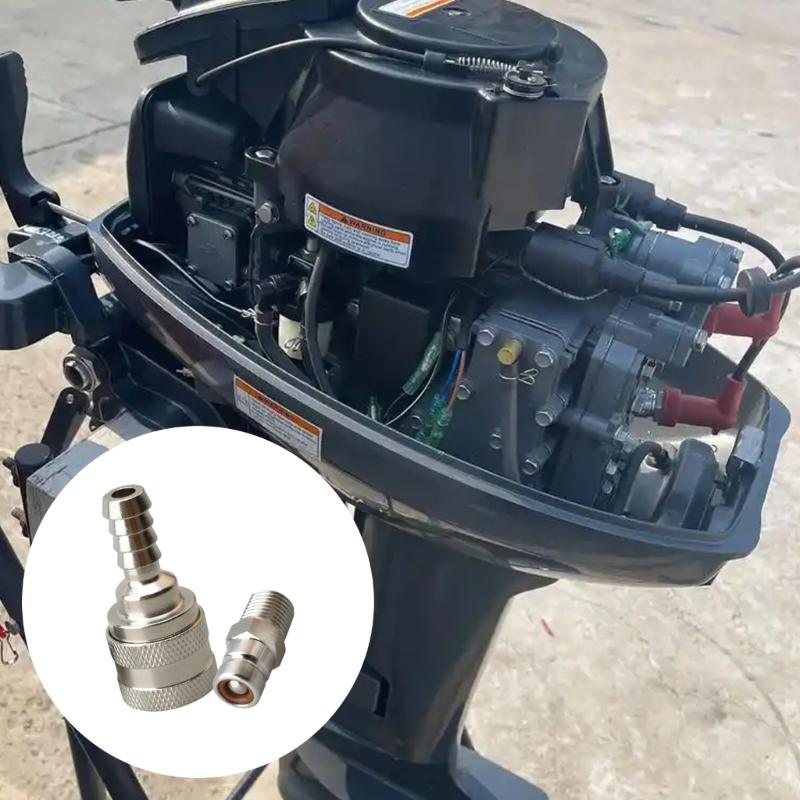 High Performances Marine Fuel Connector Pair with Secure Tank Plugs 3B2-70281 3E0-70270-0 for Watercraft Engines 4-140HP