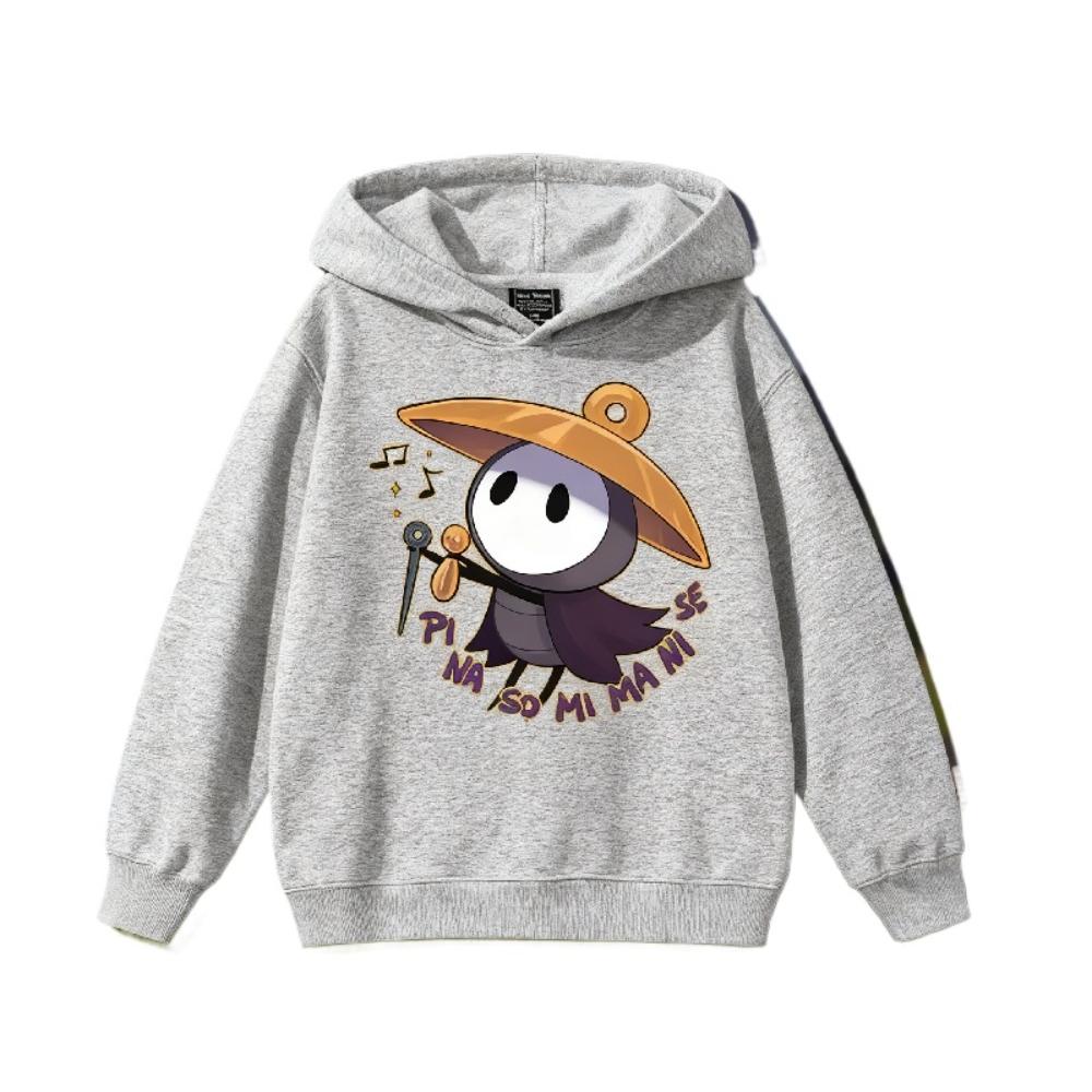 Hollow Knight Themed Children's Hoodies, Boys' and Girls' Clothing, Cute and Warm Children's Hoodies for Autumn and Winter.