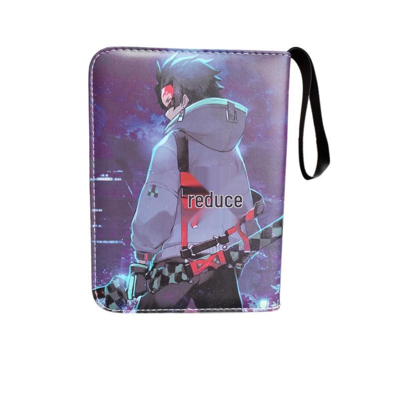 Demon Slayer Multi-Card Loose-Leaf Album: Four-Grid Large Capacity Card Collector