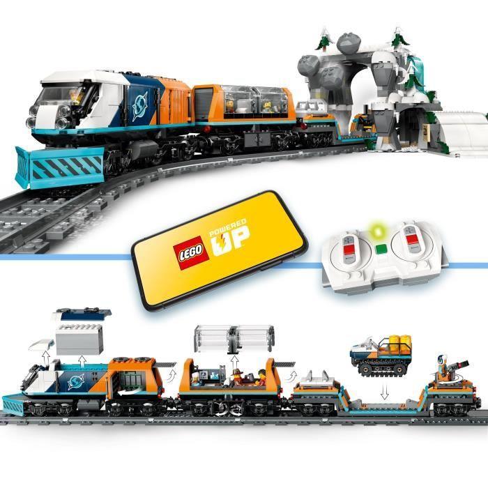 LEGO City 60470 Der Arktis-Entdecker-Express - Spielzeug für Jungen ab 7 Jahren