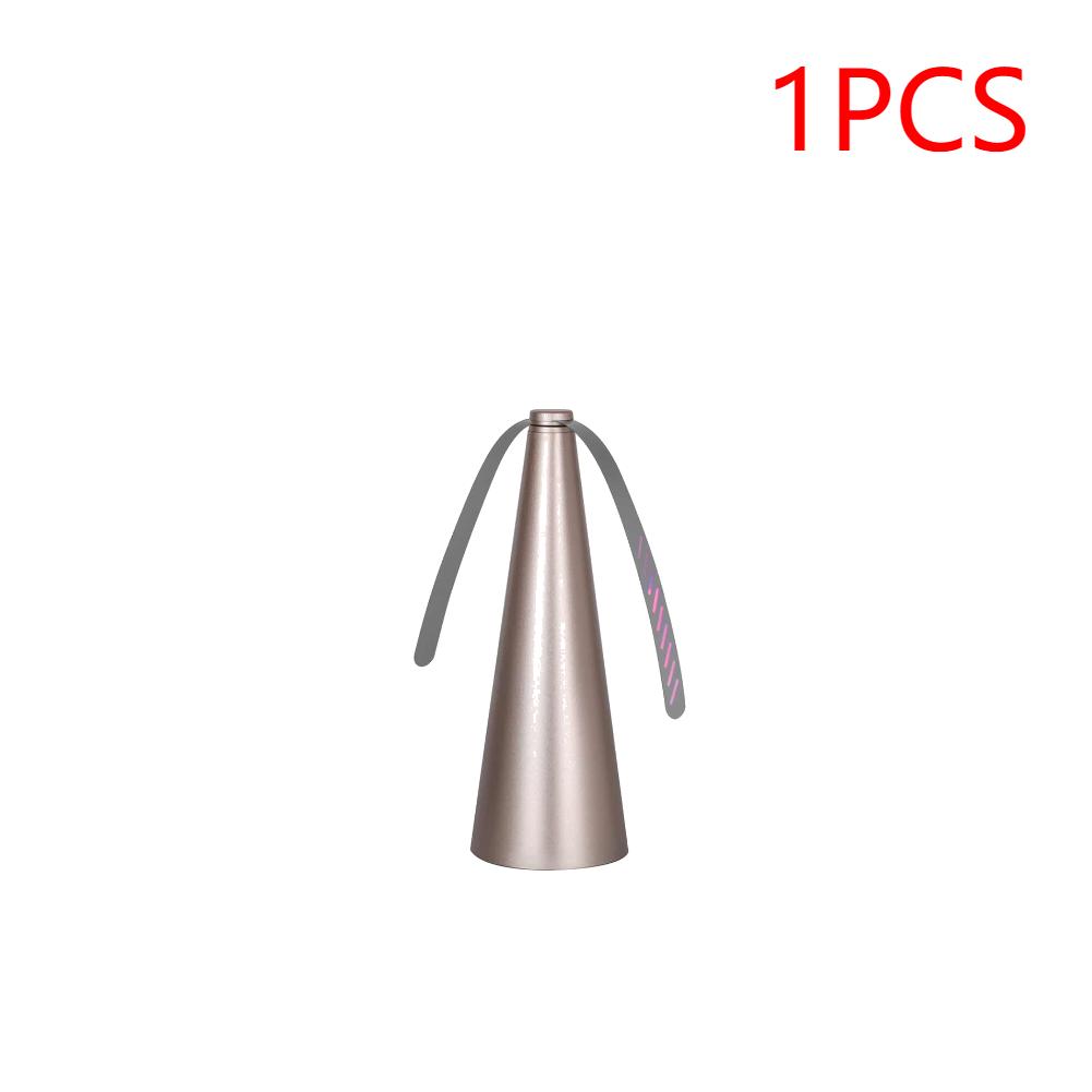 1-5PCS Automatic Mosquito Repellent Fan USB/Battery Fly Mosquito Repeller Fan Battery Powered Portable Pest Control for Home Out