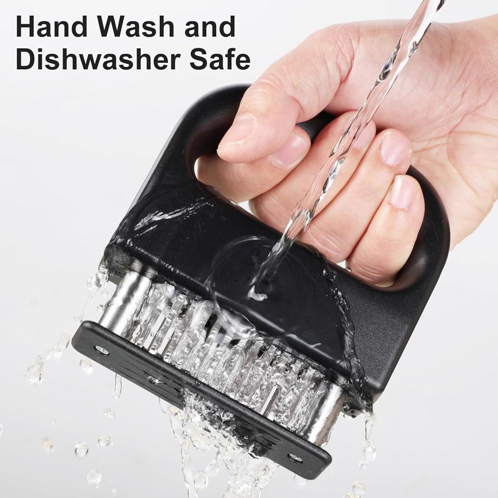 Zmiękczacz do mięsa z 48 ostrzami, ręczne narzędzie do zmiękczania mięsa drobiowego do ryb, kurczaków, wołowiny