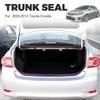 Car Rear Trunk Lid Weatherstrip Rubber Seal Gasket Fit for Toyota Corolla 2009 2010 2011 2012 2013 64461-02120
