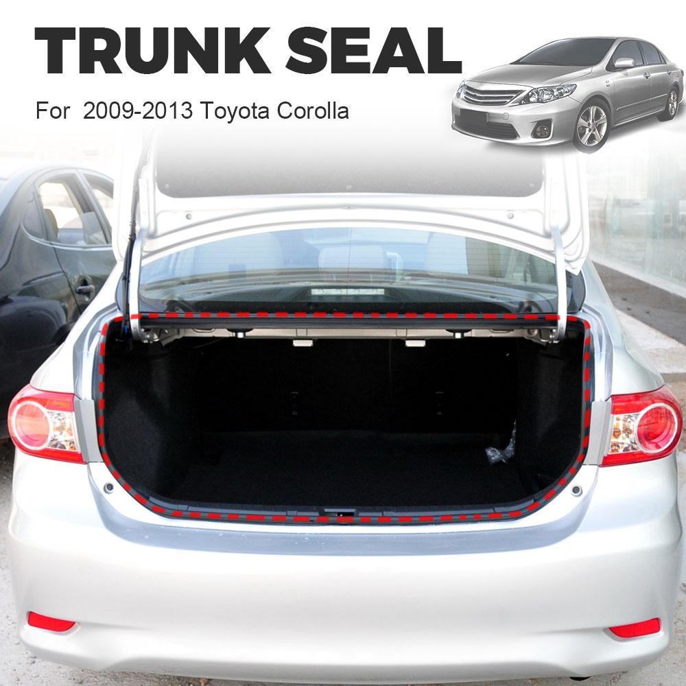 Car Rear Trunk Lid Weatherstrip Rubber Seal Gasket Fit for Toyota Corolla 2009 2010 2011 2012 2013 64461-02120