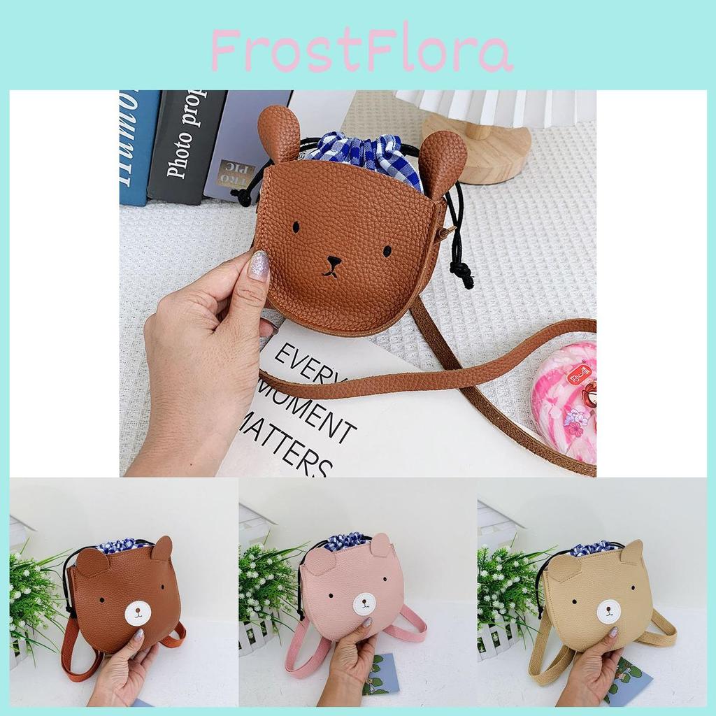 Adorable Cute Bear Children's Crossbody Bag For Boys And Girls Everyday Use