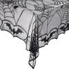1Pc Halloween Horror Prop Polyester DIY Spider Web Black Table Cloth Lace Tablecloth Home Decor