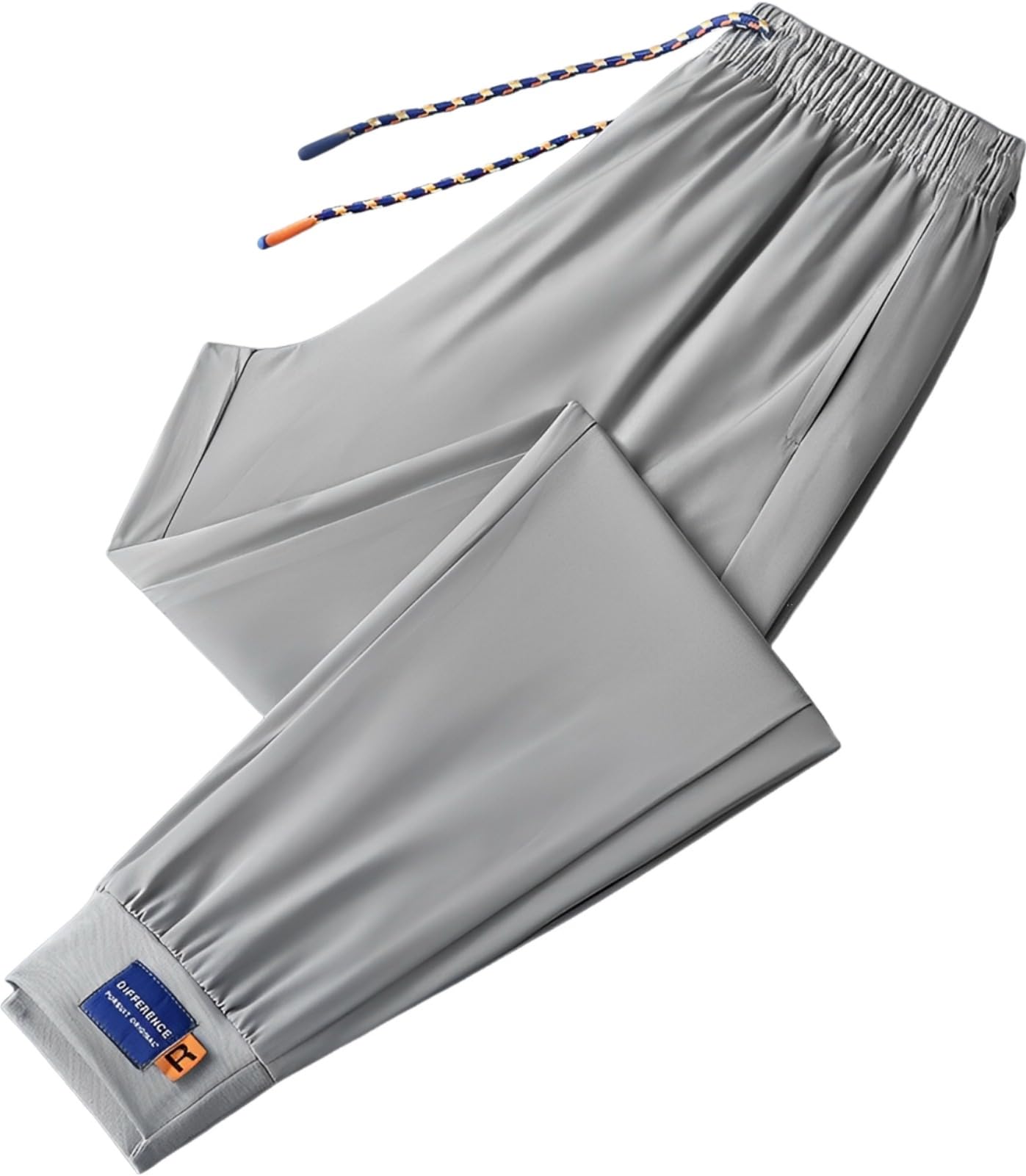 

Aspersio Крутые Повседневные Летние Длинные Брюки в Рубчик для Мужчин, Легкие Эластичные Трикотажные Длинные Спортивные Брюки Свободного Кроя, Удобные, Легкие, Манжеты,