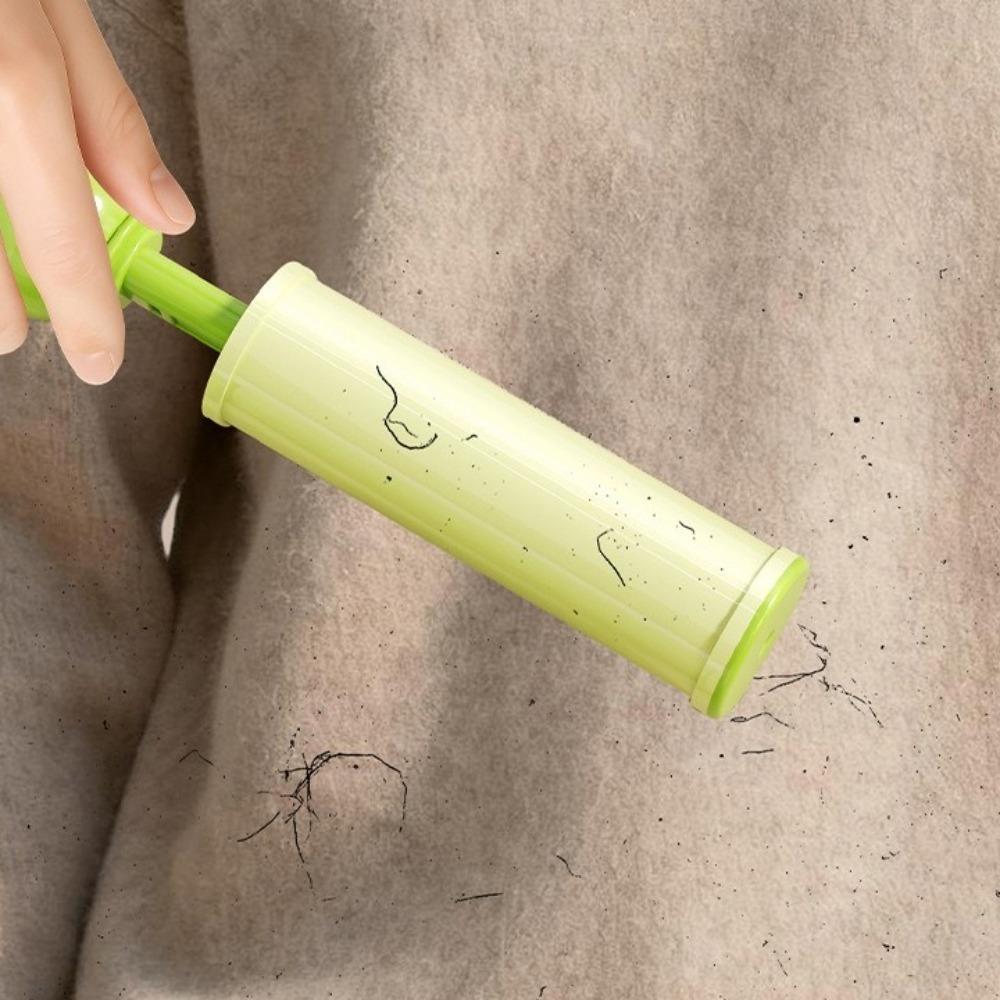 Portable Washable Hair Remover Roller Type Mini Lint Roller Hair Removal Brush  Home Cleaning