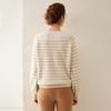 Fanzhen Women's Striped Cashmere Blend Sweater