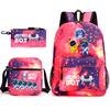 Astro Bot Children's School Bag, Cosmic Robot Elementary School Student Starry Sky Backpack Leisure Bag