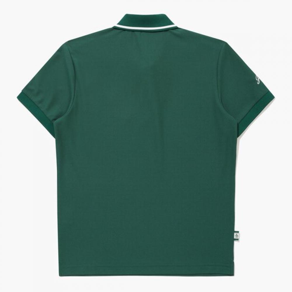 MunSingwear Women S eSSenTial Collar T ShirT Deep Green mr122pTS35