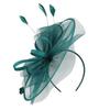 Mesh Fascinators Hats Feather Hair Clip Vintage Tea Party Hats