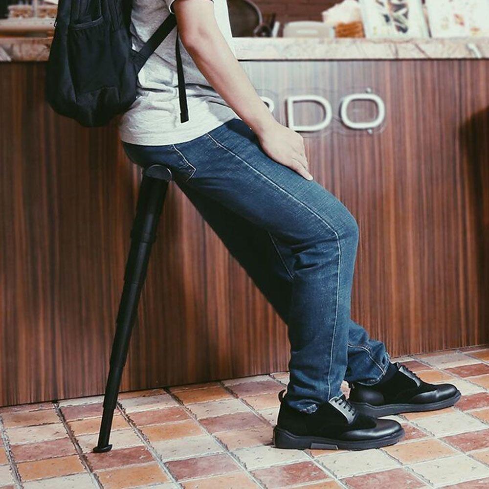 Portable Queue Portable Seat Plastic Subway Telescopic Stool New Folding Chair