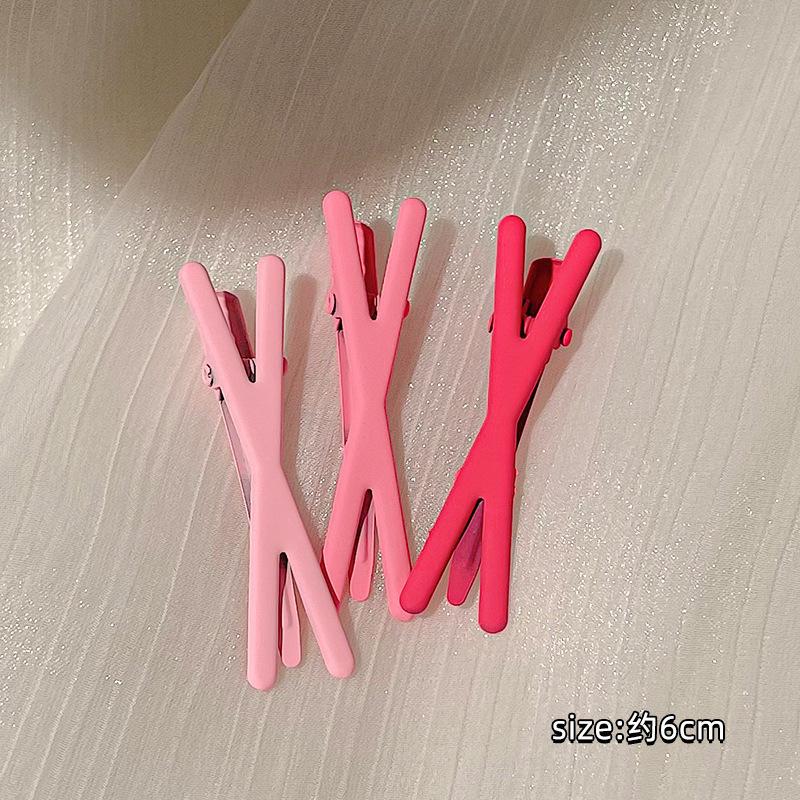 3/4Pcs/Set Women Girls Fashion Coffee Color Geometric Star Ornament Hair Clips Adult Sweet Hairpins Female Cute Hair Accessories