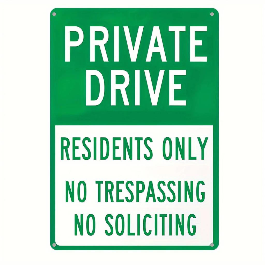 24-hour Video Surveillance Metal Sign Plaque Security Warning Decorative Plates For Outdoors Man Cave Hotel Home Wall Decor