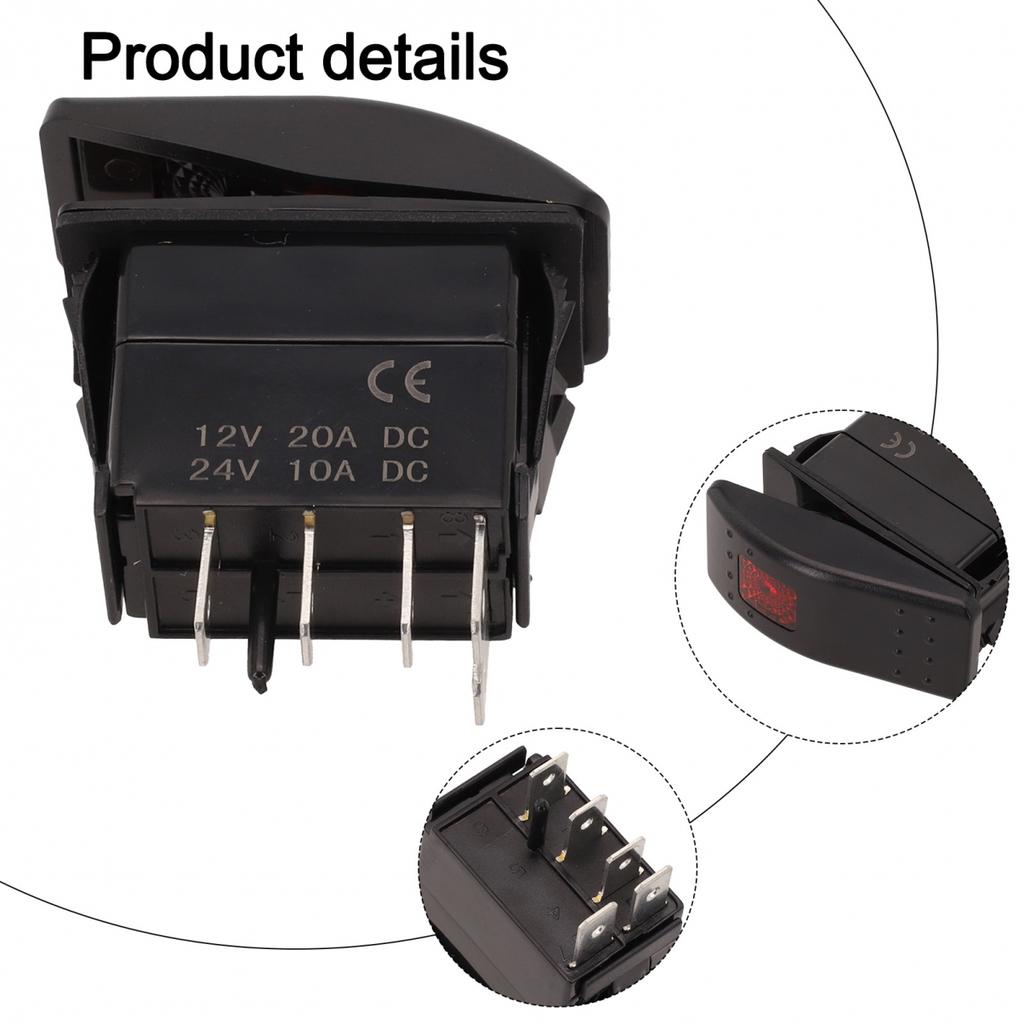 Generator Remote Start Rocker Switch 308-1062 Switch