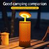 Portable LED Camping Light USB Rechargeable Lamp Dual Color 4 Mode Ambient Fill Light Outdoor Hanging Camping Lantern Tent Lamp