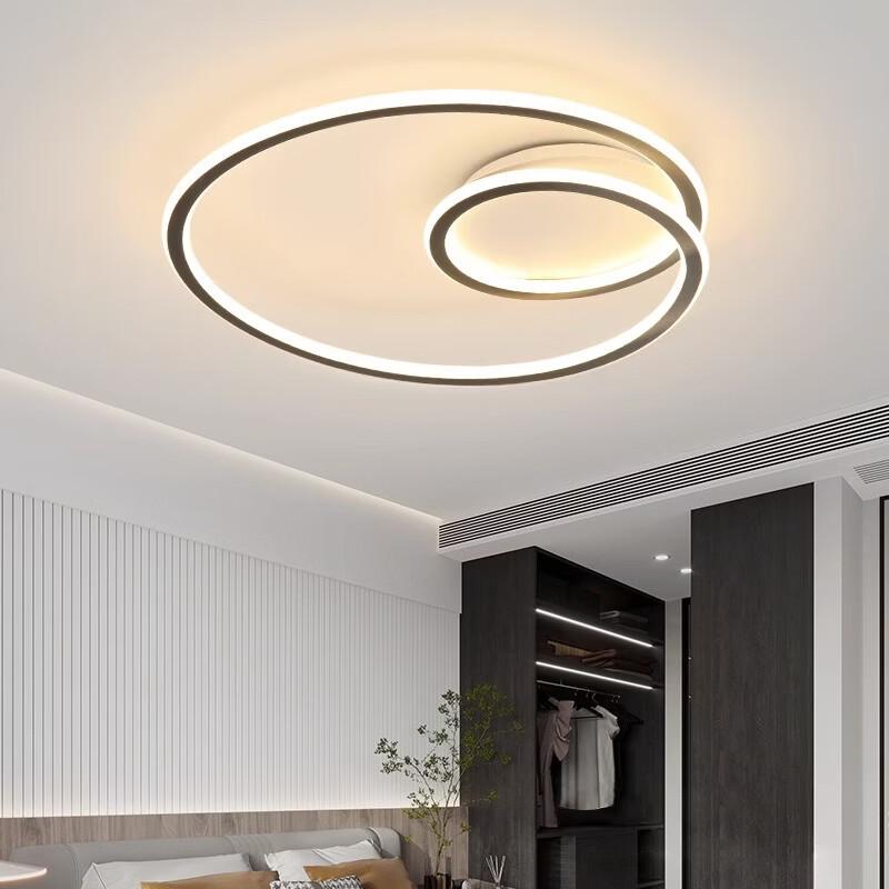 Modern LED Dimmable Ceiling Lamp with Remote Control
