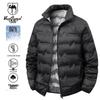 VANCAMEL Men's Winter Thickened Stand Collar Down Jacket