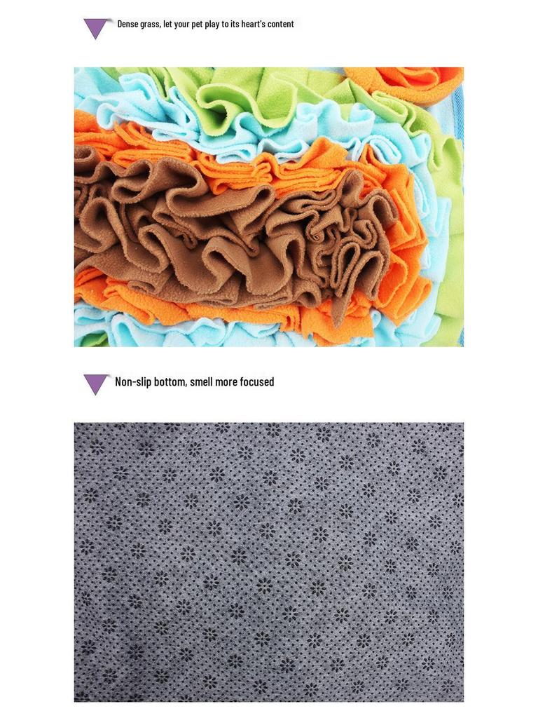 Pet Sniffing Training Mat: Creative Food Puzzle for Slow Feeding and Energy Release