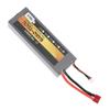 7.4V 4200mAh Lithium Battery Replacement 50C 2S Lightweight Hard Case RC Lithium Battery for 1/8 and