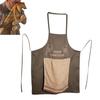 Grembiule Scherzoso da Chef Uomo Chef con Tasca a Sorpresa Cinghie Regolabili Festa di Addio al Celibato Cucina Divertente Regalo Elefante Bianco per BBQ Creativo