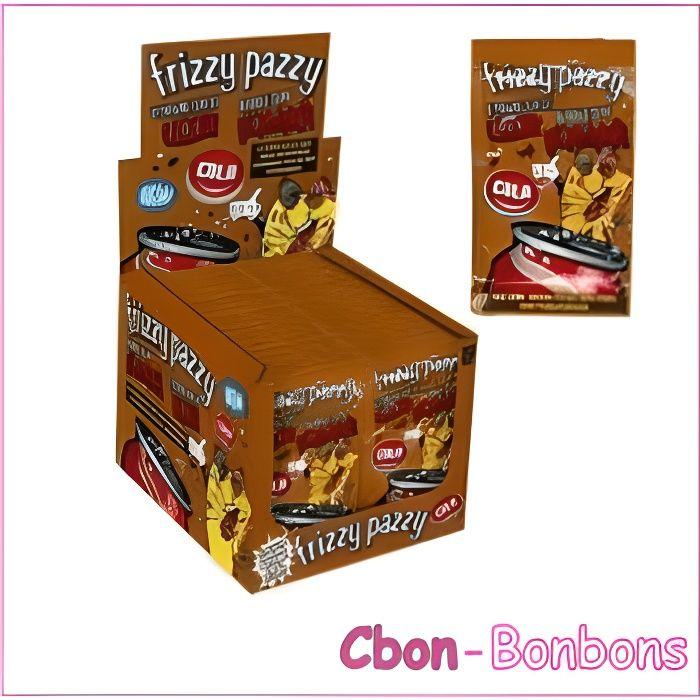 Bonbon Frizzy Pazzy Cola boîte de 50 sachets