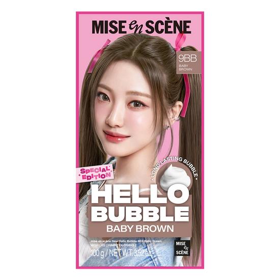 mise en scène New Hello Bubble Dye